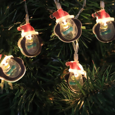 HoliGlow LED Lichterkette | Weihnachtsdeko | Batteriebetrieben | Warmes Licht & Festliche Designs
