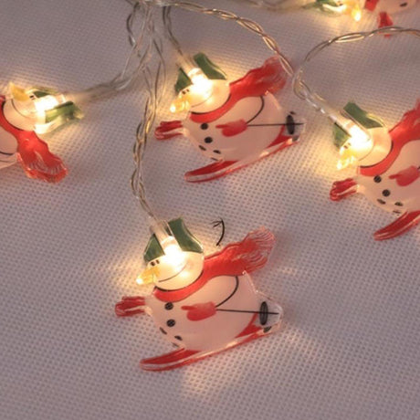 HoliGlow LED Lichterkette | Weihnachtsdeko | Batteriebetrieben | Warmes Licht & Festliche Designs