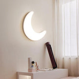 LunaGlide LED Wandleuchte | Modernes Design | Mond-Optik | Dimmbar | Acryl