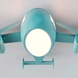 SkyFlyer Kinder Deckenleuchte | Cartoon Flugzeug-Design | LED Dimmbar | Nordic Kreativ Stil