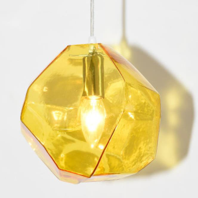 Glasvara Pendelleuchte | Modernes Glasdesign | Unregelmäßige Form | Wohnzimmerlicht