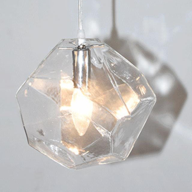 Glasvara Pendelleuchte | Modernes Glasdesign | Unregelmäßige Form | Wohnzimmerlicht