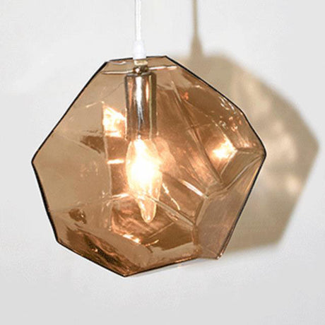 Glasvara Pendelleuchte | Modernes Glasdesign | Unregelmäßige Form | Wohnzimmerlicht