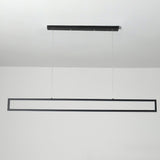 LumiFrame Minimalistischer LED Kronleuchter | Modernes Design | Dimmbare Beleuchtung | Perfekt für Ess- und Wohnbereiche