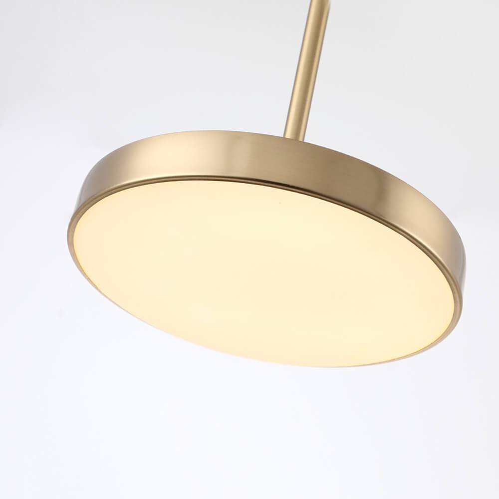 DrumAura – Minimalistisches LED Pendelleuchte Design | Modern | Metall | Warmes Licht | Wohnzimmer & Esszimmer