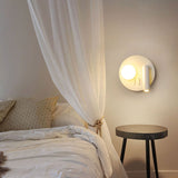 LumoForm Nordic LED Wandleuchte | Rund & Eckig | Minimalistisches Design | Leselampe mit Acryl & Eisen