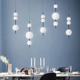 Orbessa LED Pendelleuchte | Zeitloses Kugeldesign aus Glas | Warmweißes Licht | Moderne Beleuchtung