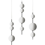 Orbessa LED Pendelleuchte | Zeitloses Kugeldesign aus Glas | Warmweißes Licht | Moderne Beleuchtung