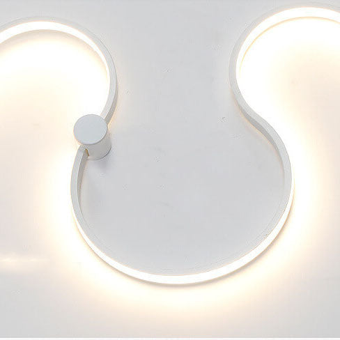 Serpenta Moderne LED Wandlampe | Aluminium | Geschwungenes Design | Dimmbar | Stilvolle Beleuchtung