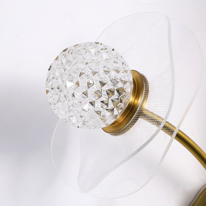 LotuGlow Kreative Lotus LED Wandleuchte | Acryl | Blumen Design | Dekorative Beleuchtung