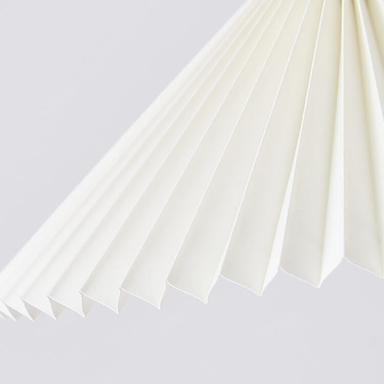 Eleglite Nordic Design Pendelleuchte | Minimalistischer Stil | Gefalteter Lampenschirm | 1-Licht Hängelampe