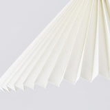 Eleglite Nordic Design Pendelleuchte | Minimalistischer Stil | Gefalteter Lampenschirm | 1-Licht Hängelampe