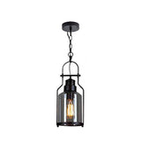 IronJar Industrial Vintage Glaspendelleuchte | Retro-Design | Echte Handwerkskunst | Perfekt für Wohnzimmer & Küche