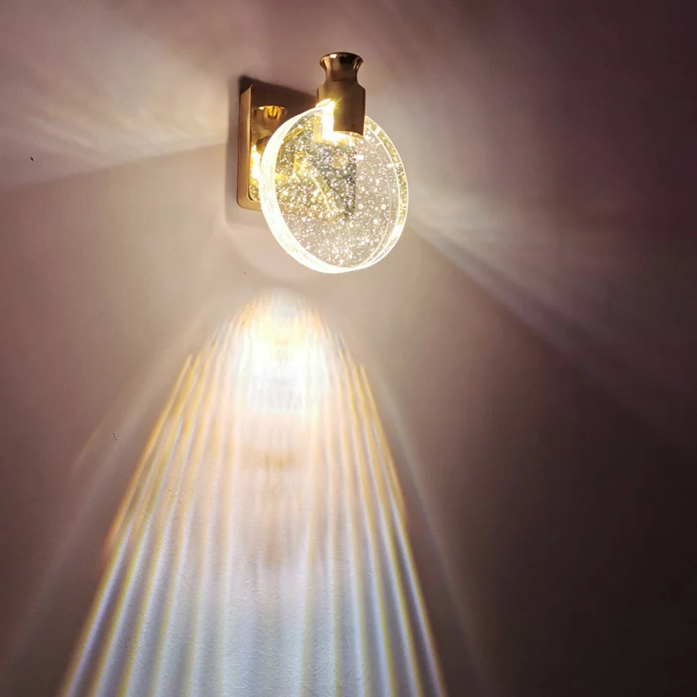 OrbitLux LED Wandlampe | Elegantes Runddesign | Warm- & Kaltweiß | Moderne Beleuchtung für Zuhause