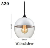 EternaGlow Pendelleuchte aus Glas und Holz | Elegantes Design für Ihr Zuhause