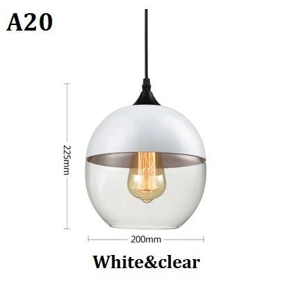 EternaGlow Pendelleuchte aus Glas und Holz | Elegantes Design für Ihr Zuhause