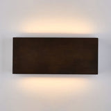 WabiLight Japanische Wabi-Sabi Holz-LED Wandlampe | Rechteckig oder Quadratisch | Warmes Ambiente