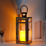 LanternaLuxe Kerzenlaternen 3er-Set | Outdoor Laternen für Garten & Terrasse | Elegantes Design | Windlicht