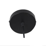 RattanLume Pendelleuchte | Nordisches Rattandesign | 1-Licht Muschelkuppel | Natürliche Eleganz für Ihr Zuhause