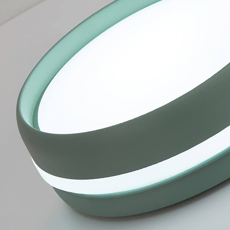 ColoroMac LED Deckenleuchte | Kreatives Runddesign | Macaron-Farben | Energiesparend & Stilvoll