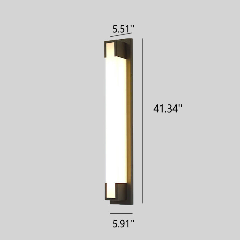 LumeStrip LED Wandleuchte | Langes Minimalistisches Design | Wasserdicht | Außenbeleuchtung | Warmweiß & Kaltweiß