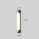 LumeStrip LED Wandleuchte | Langes Minimalistisches Design | Wasserdicht | Außenbeleuchtung | Warmweiß & Kaltweiß