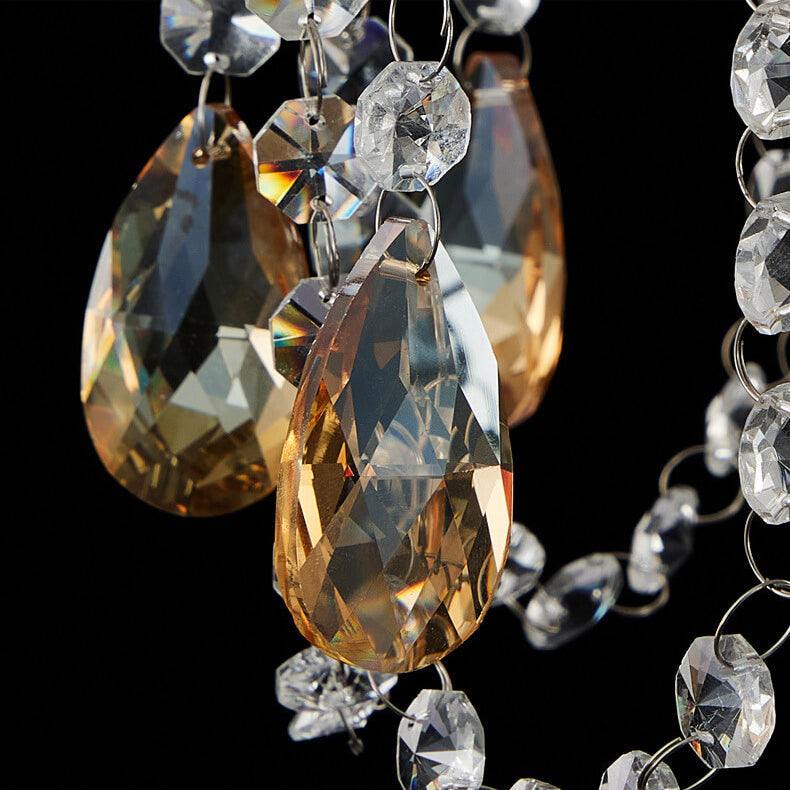 CrystalVive Pendelleuchte | Luxus Kristallkuppel | Moderne 1-Licht Hängelampe | Elegante Beleuchtung für Zuhause