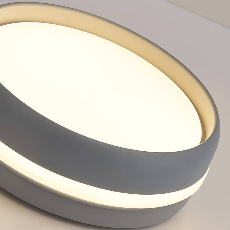 ColoroMac LED Deckenleuchte | Kreatives Runddesign | Macaron-Farben | Energiesparend & Stilvoll