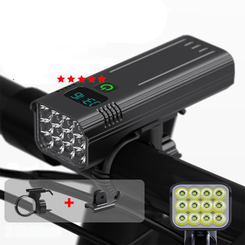 CycleGlow LED Fahrradlicht | Wiederaufladbare Fahrradbeleuchtung | Sicher & Wasserdicht für Tag & Nacht