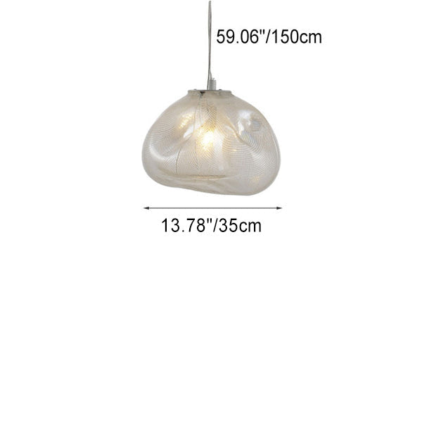 CloudNova Glas Pendelleuchte | Modernes Design | Einzigartiger Wolken-Look | Stimmungsvolle Beleuchtung