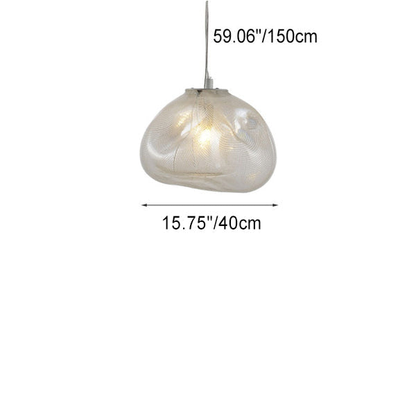 CloudNova Glas Pendelleuchte | Modernes Design | Einzigartiger Wolken-Look | Stimmungsvolle Beleuchtung