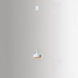 Illuro Nordic Minimalist Pendelleuchte | Aluminium-Kuppel | LED Deckenleuchte | Höhenverstellbar | Für Esszimmer & Büros