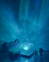 Luxora Qrismora LED Tischlampe | Kabellos | Stimmungslicht | Modernes Design