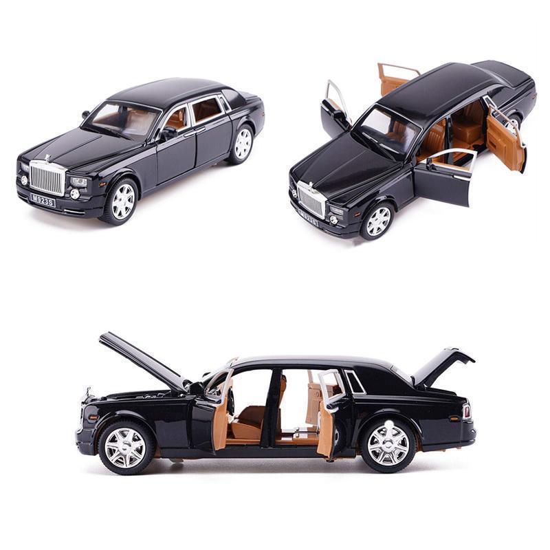 PhantomDrive Luxus-Automodell | Rolls-Royce Phantom Replik aus Legierung | Sammlerstück in Schwarz oder Rot