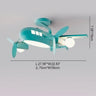 SkyCruiser Kreative Nordic LED Pendelleuchte für Kinder | Flugzeugdesign | Dimmbar | Perfekte Beleuchtung fürs Kinderzimmer