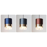 Lumosfera Nordic LED Pendelleuchte | Zylindrisches Design | Aluminium & Acryl | Warmes oder Weißes Licht