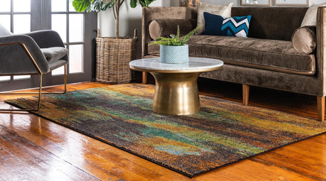 Blendora Teppich | Farbverlauf-Design | Rechteckig, Rund & Läufer | Moderner Teppich für Wohnzimmer & Schlafzimmer