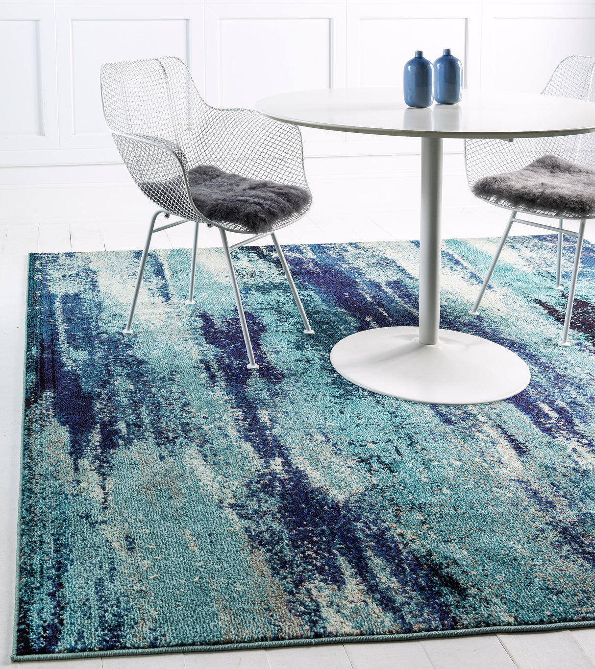 Blendora Teppich | Farbverlauf-Design | Rechteckig, Rund & Läufer | Moderner Teppich für Wohnzimmer & Schlafzimmer