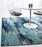 Blendora Teppich | Farbverlauf-Design | Rechteckig, Rund & Läufer | Moderner Teppich für Wohnzimmer & Schlafzimmer
