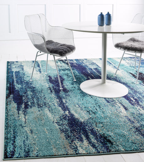 Blendora Teppich | Farbverlauf-Design | Rechteckig, Rund & Läufer | Moderner Teppich für Wohnzimmer & Schlafzimmer
