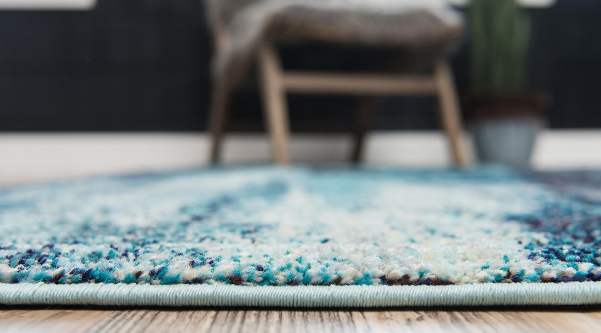 Blendora Teppich | Farbverlauf-Design | Rechteckig, Rund & Läufer | Moderner Teppich für Wohnzimmer & Schlafzimmer