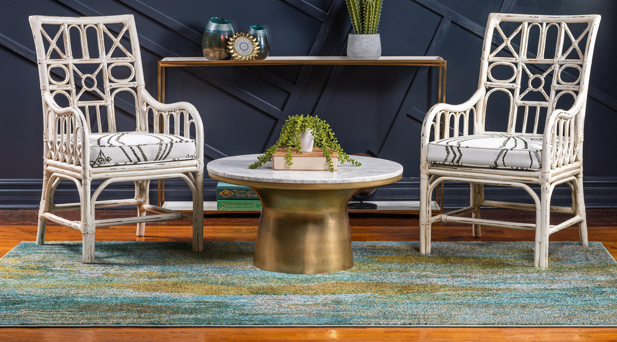 Blendora Teppich | Farbverlauf-Design | Rechteckig, Rund & Läufer | Moderner Teppich für Wohnzimmer & Schlafzimmer