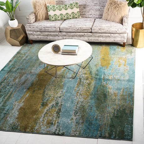 Blendora Teppich | Farbverlauf-Design | Rechteckig, Rund & Läufer | Moderner Teppich für Wohnzimmer & Schlafzimmer