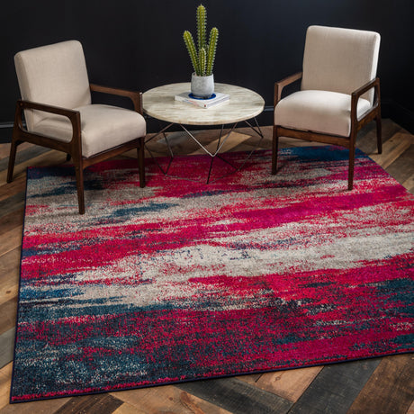 Blendora Teppich | Farbverlauf-Design | Rechteckig, Rund & Läufer | Moderner Teppich für Wohnzimmer & Schlafzimmer