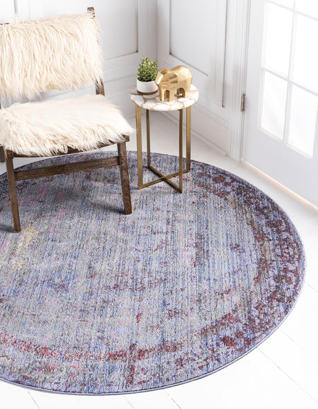 VioLux Gradient Teppich | Modernes Design | Weicher Flächen- & Rundteppich | Perfekt für Wohnzimmer
