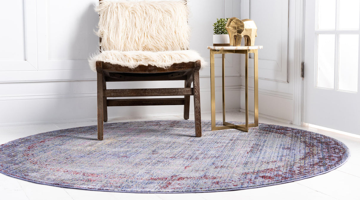 VioLux Gradient Teppich | Modernes Design | Weicher Flächen- & Rundteppich | Perfekt für Wohnzimmer