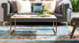 Floravana Vintage Teppich mit Blumenmuster | Eleganter Stil | Weich & Strapazierfähig | Perfekt für Wohnzimmer & Schlafzimmer