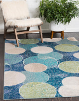 CircleLuxe Moderner Teppich für Wohnräume | Runde & Rechteckige Formen | Elegantes Design