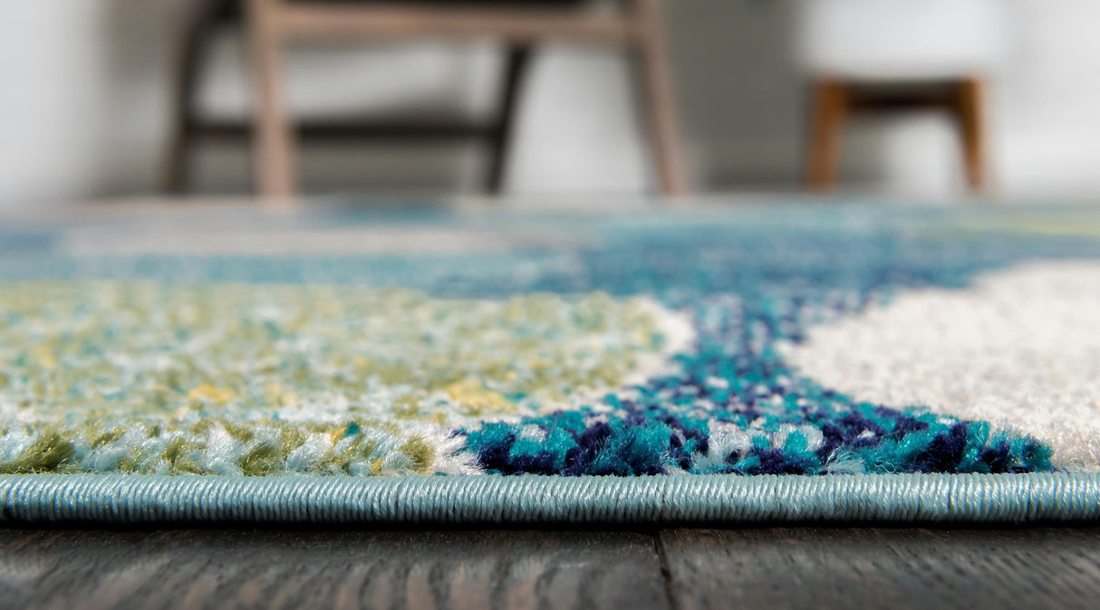 CircleLuxe Moderner Teppich für Wohnräume | Runde & Rechteckige Formen | Elegantes Design