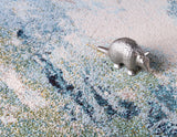 AquarelLuxe Teppich - Wasserfarben-Design | Hochwertiger Teppich für Wohn- & Schlafzimmer | Weich & Pflegeleicht